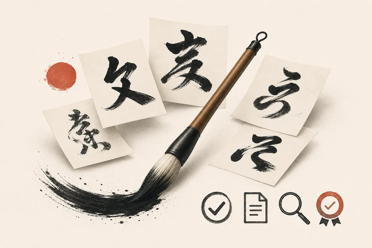 筆文字フォントを用途とライセンスで選ぶガイド画像